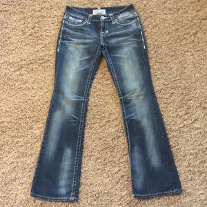 Big Star Liv Boot Cut Jeans; 27 R size